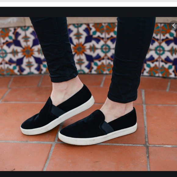 Vince Blair Black Velvet sneakers with dust bag - Picture 5 of 11